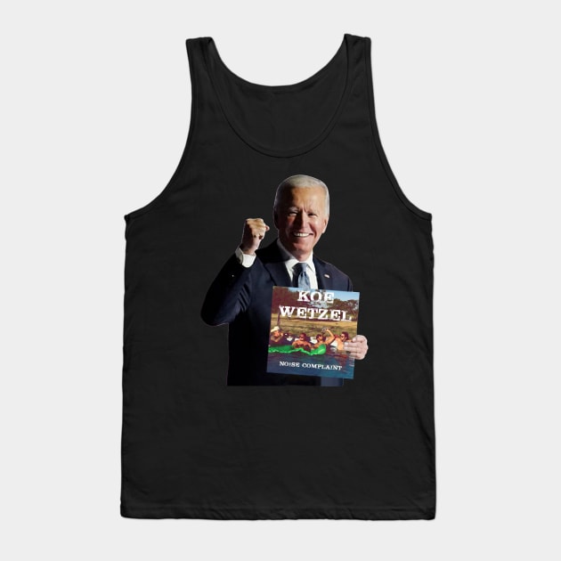 Gifts For Men Funny Koe Wetzel Biden Graphic For Fan Tank Top by MasterMug
